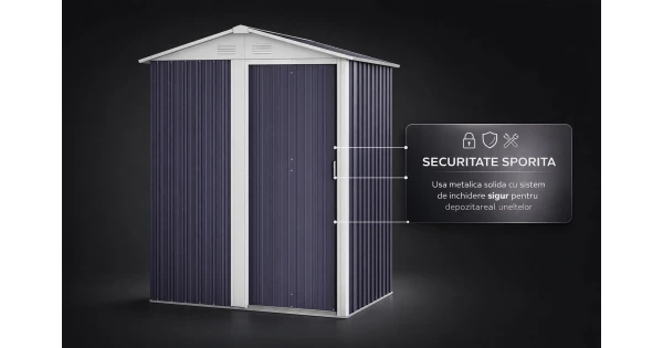 Magazie depozitare gradina EasyBox, casuta depozitare unelte